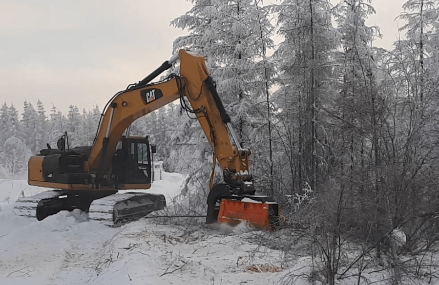 Мульчер для экскаватора 13-25 тонн.